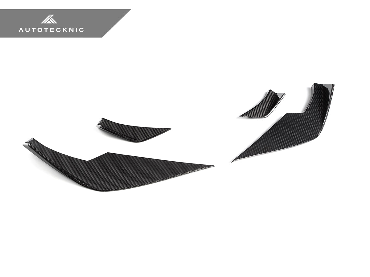 AutoTecknic Dry Carbon Corsa Canard Set - G80 M3 | G82 M4