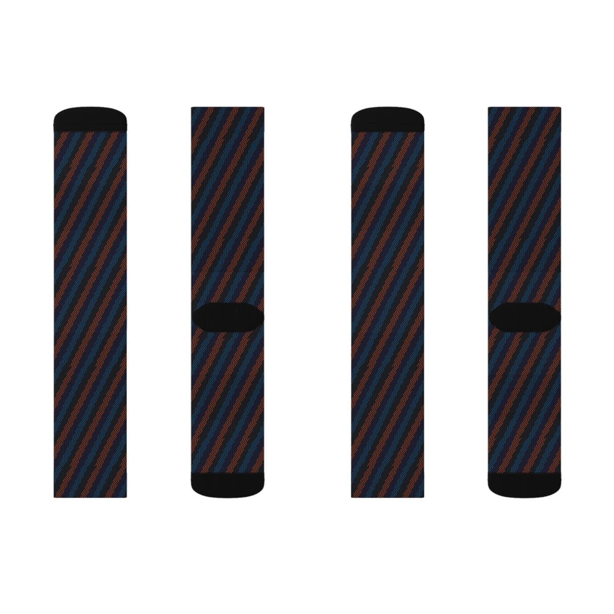 Mtech Pattern Style Socks (Black)