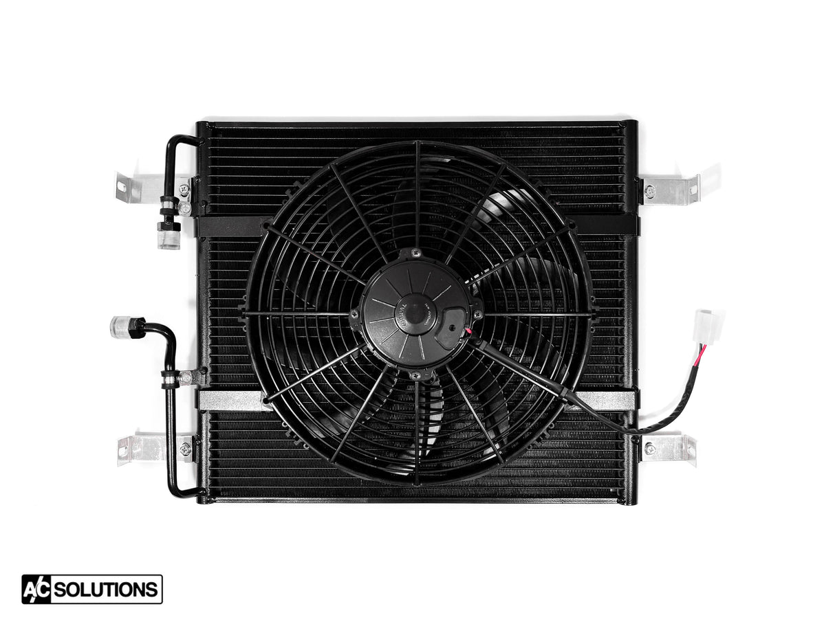 CSF E28 Parallel Flow Condenser + 13" SPAL Fan Combo
