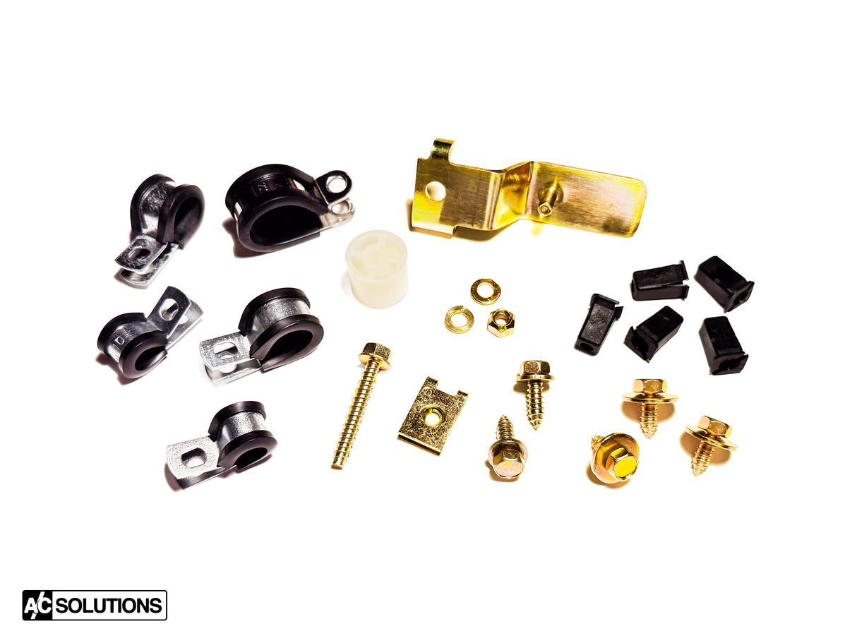 A/C Solutions BMW E30 Bracket and Hardware Kit