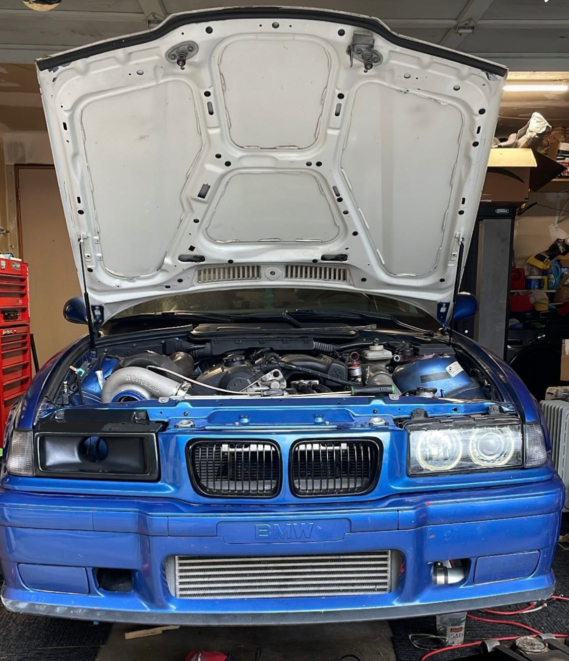 e36 headlight duct
