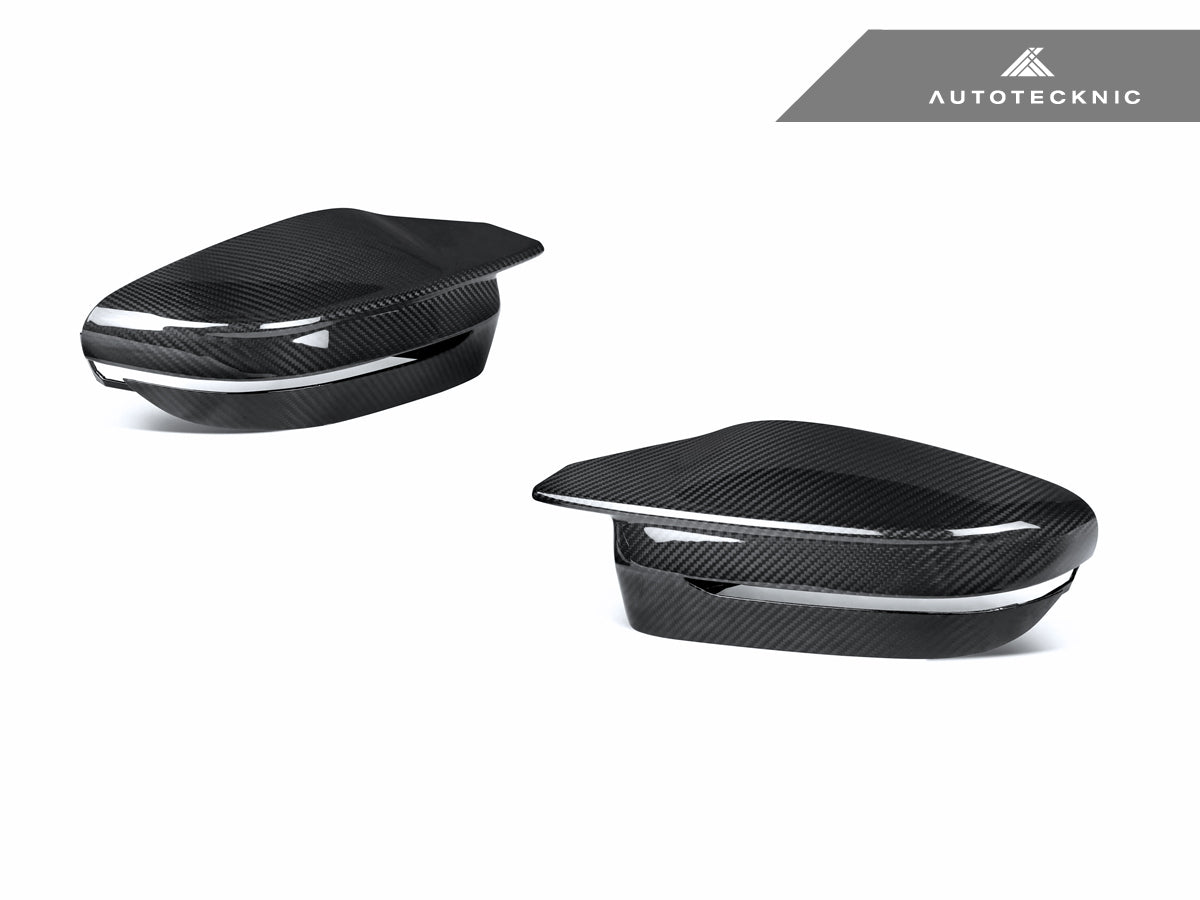 AutoTecknic Dry Carbon Fiber Mirror Covers - G20 M340I LCI | G22 M440I LCI