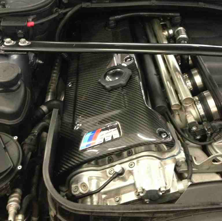 Carbon Fiber S54 Engine Beauty Cover M3