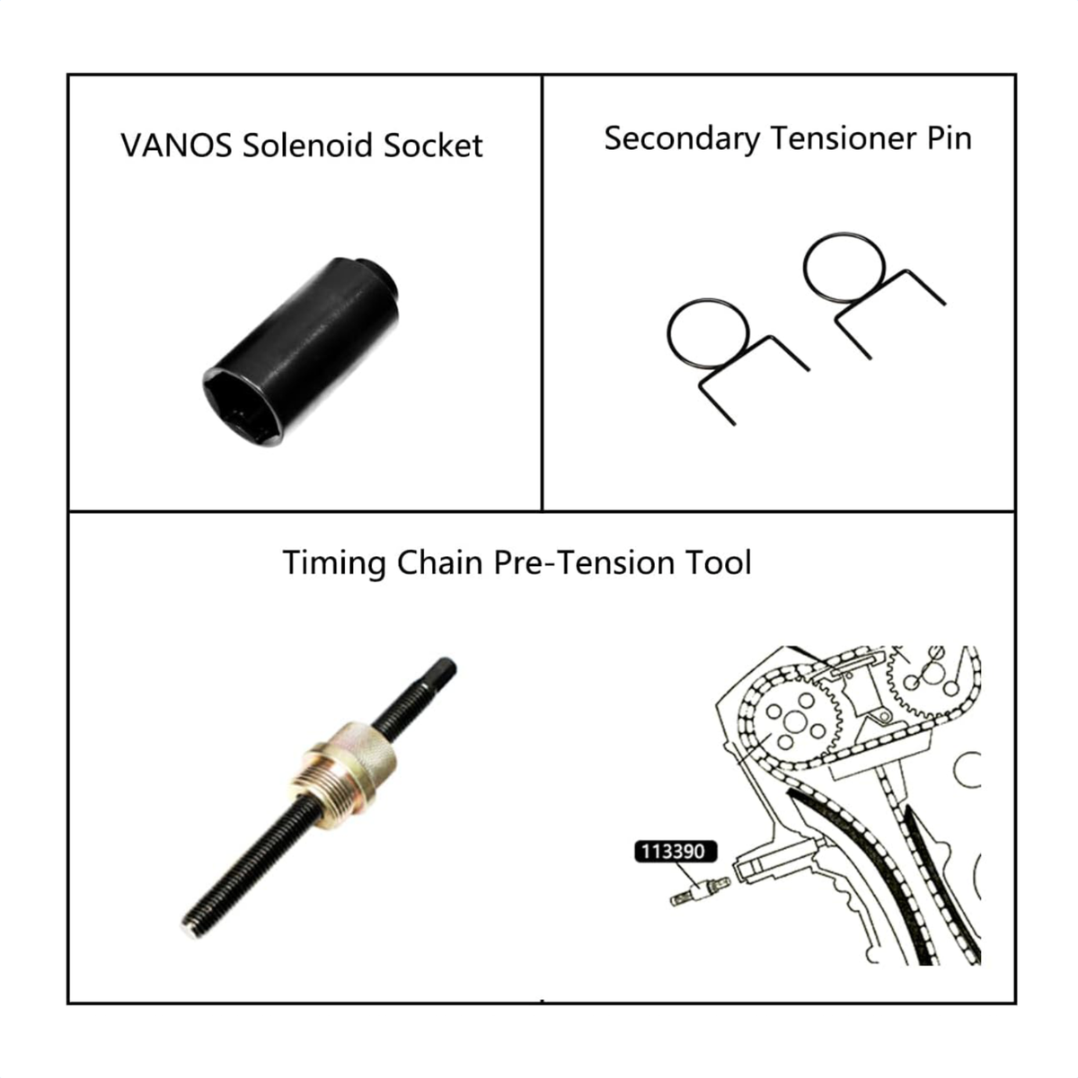M60 M62 M62TU Camshaft Locking Tool Kit