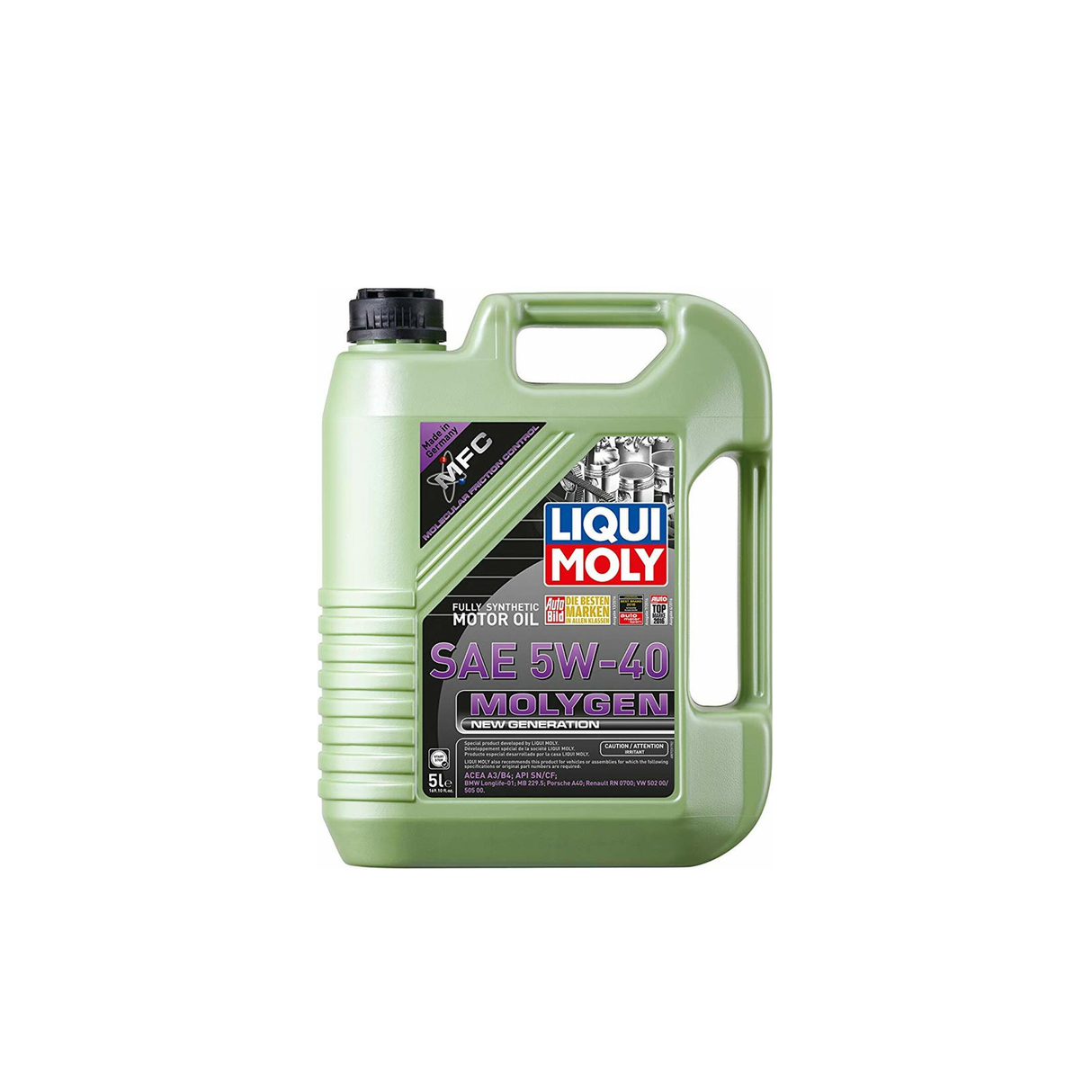 Liquimoly 5W40 Molygen Oil Change Kit (M3/328I)
