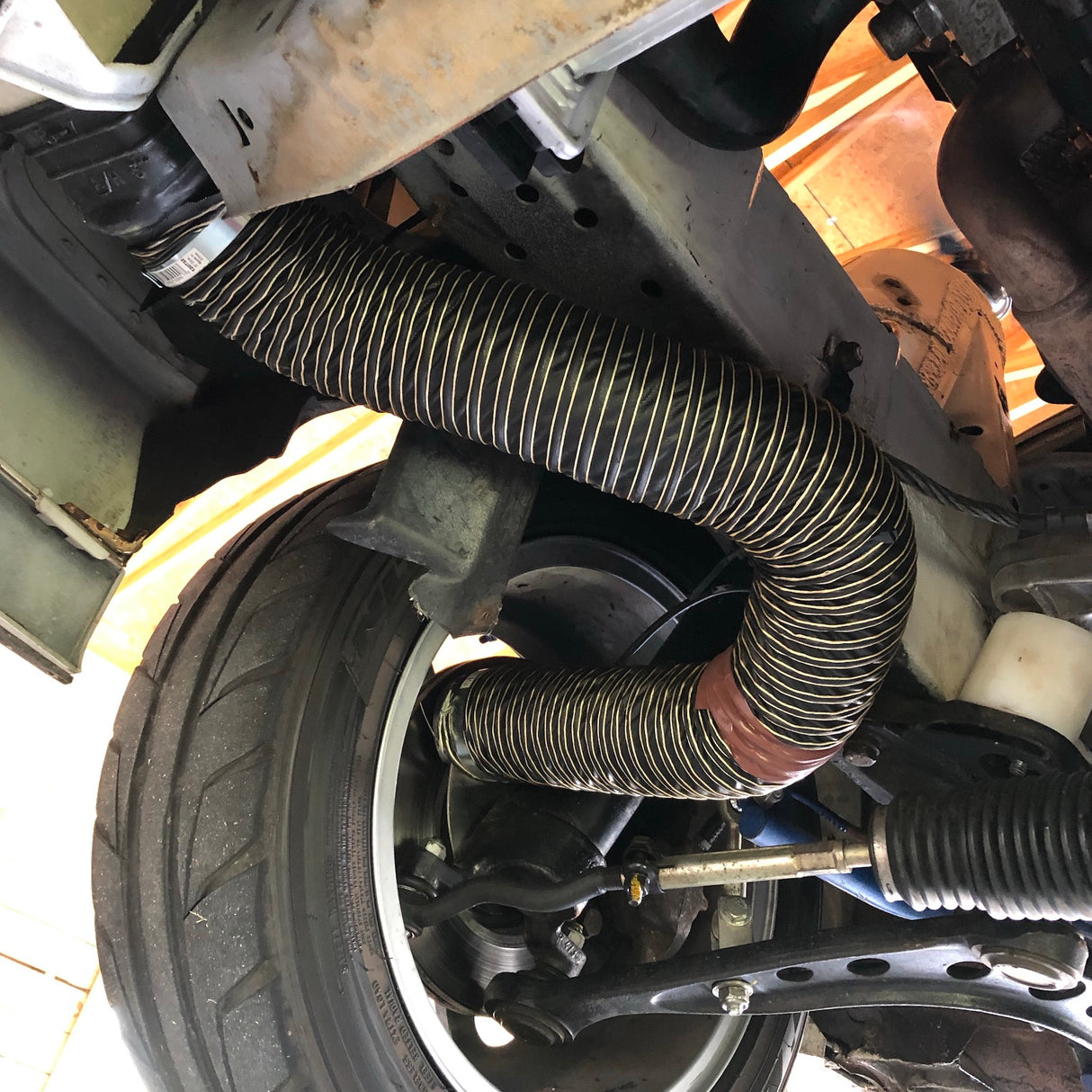3" Brake Ducting