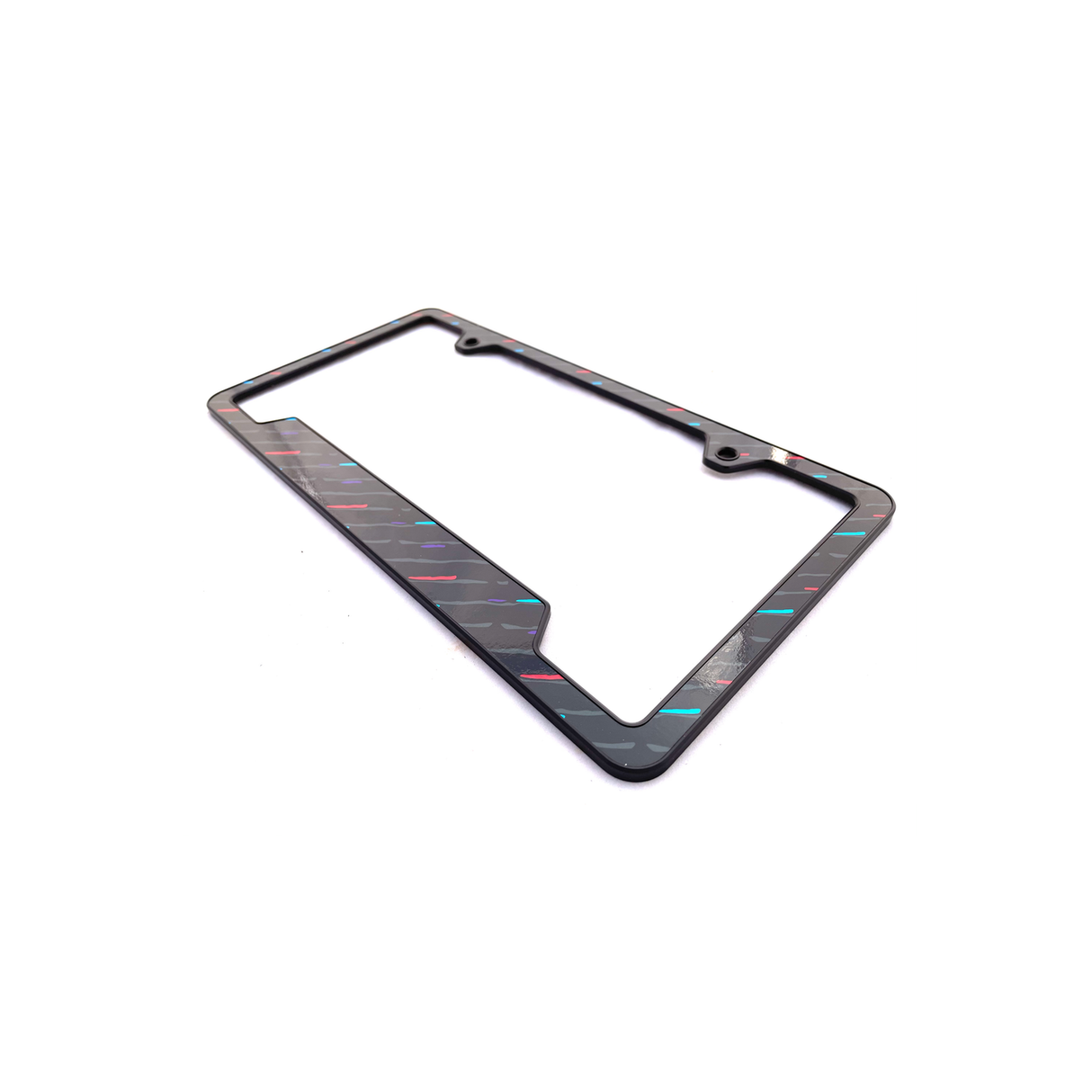 Rain License Plate Frame (Black)