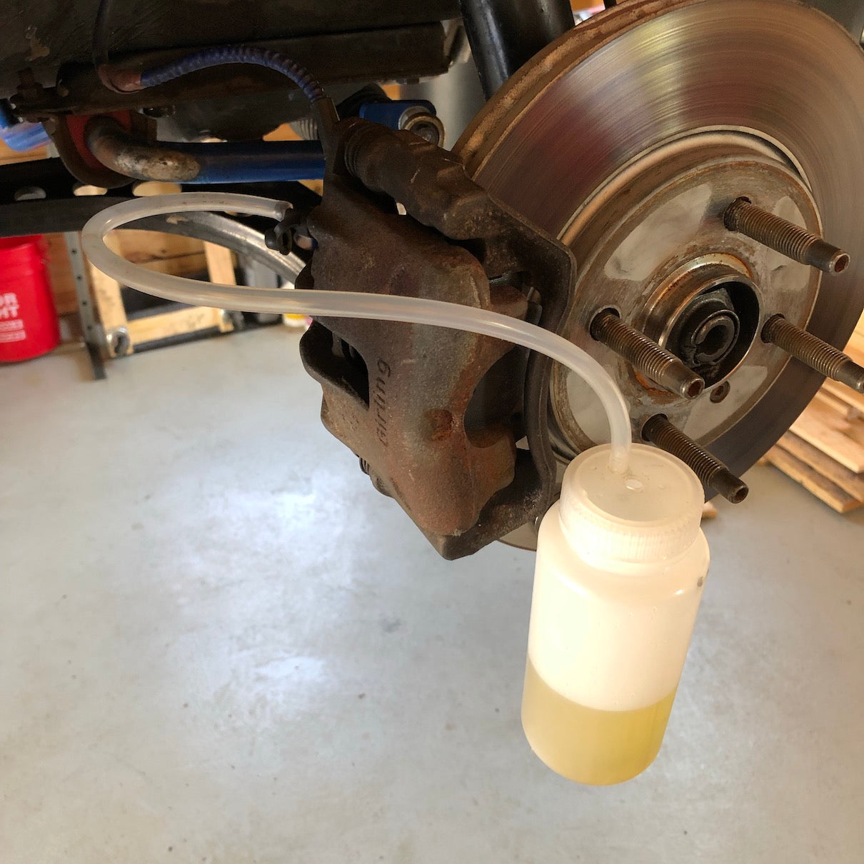 16Oz Magnetic Brake Bleeder Bottle