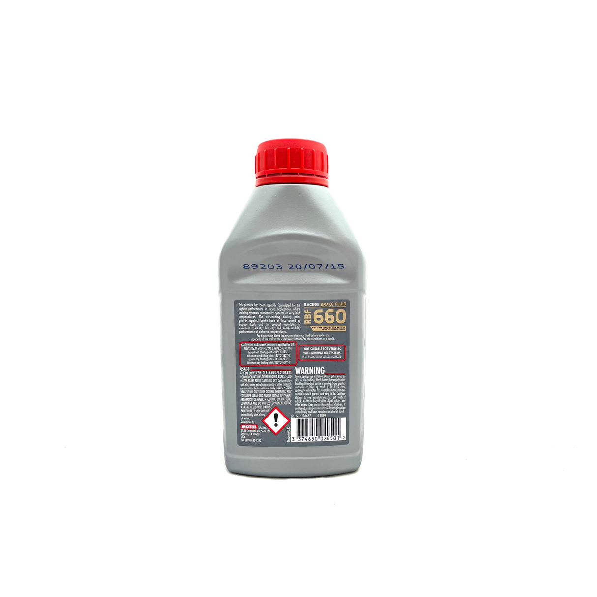 Motul Rbf 660 Dot 4 Brake Fluid