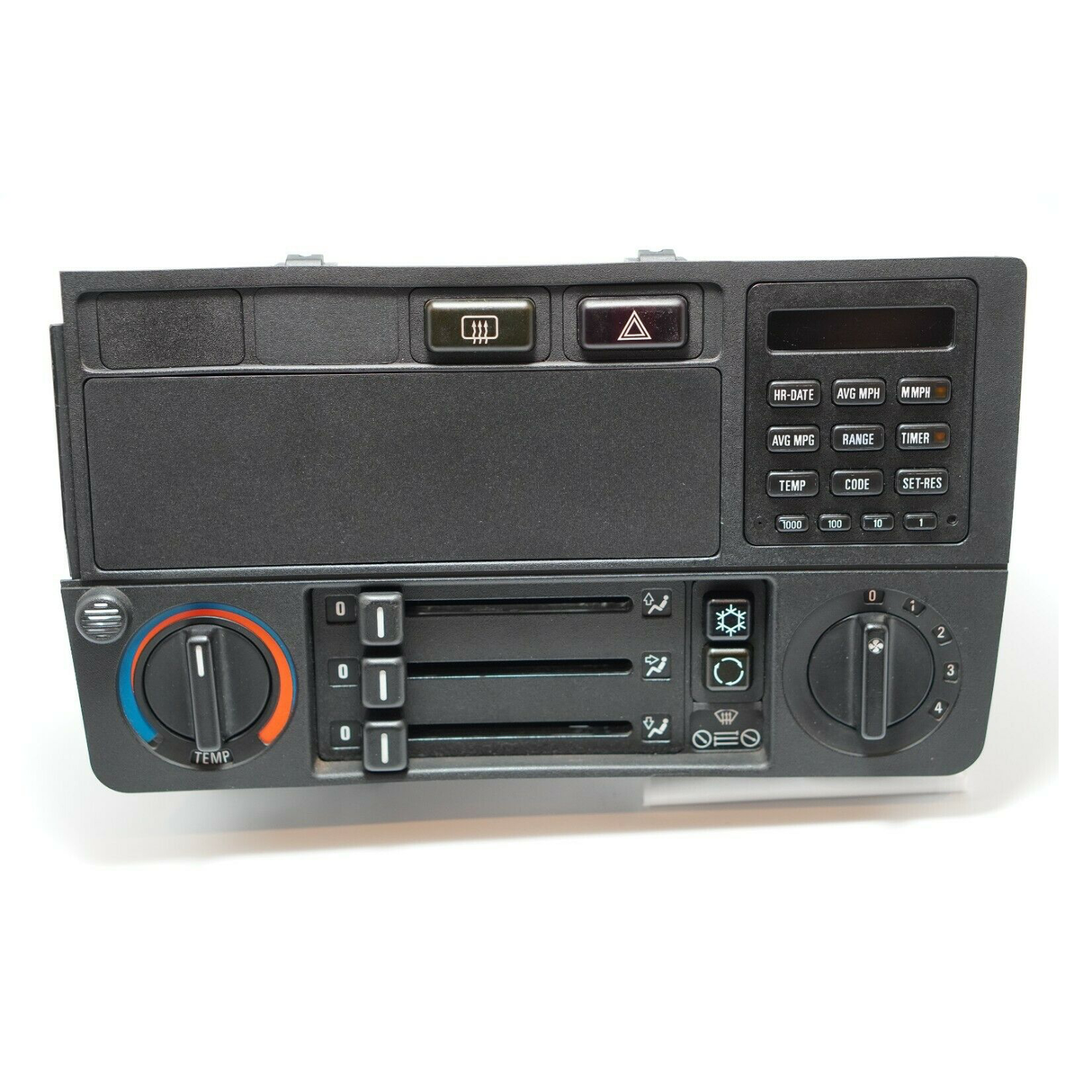 E30 Radio Delete Panel