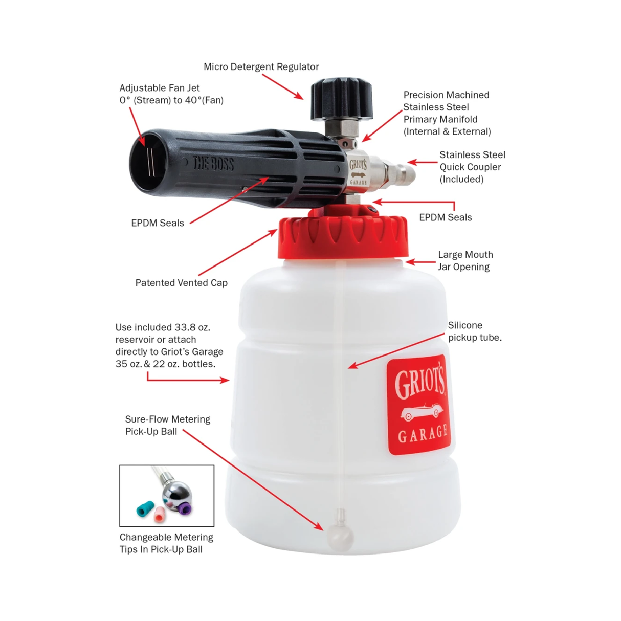 Griots Boss Foam Cannon