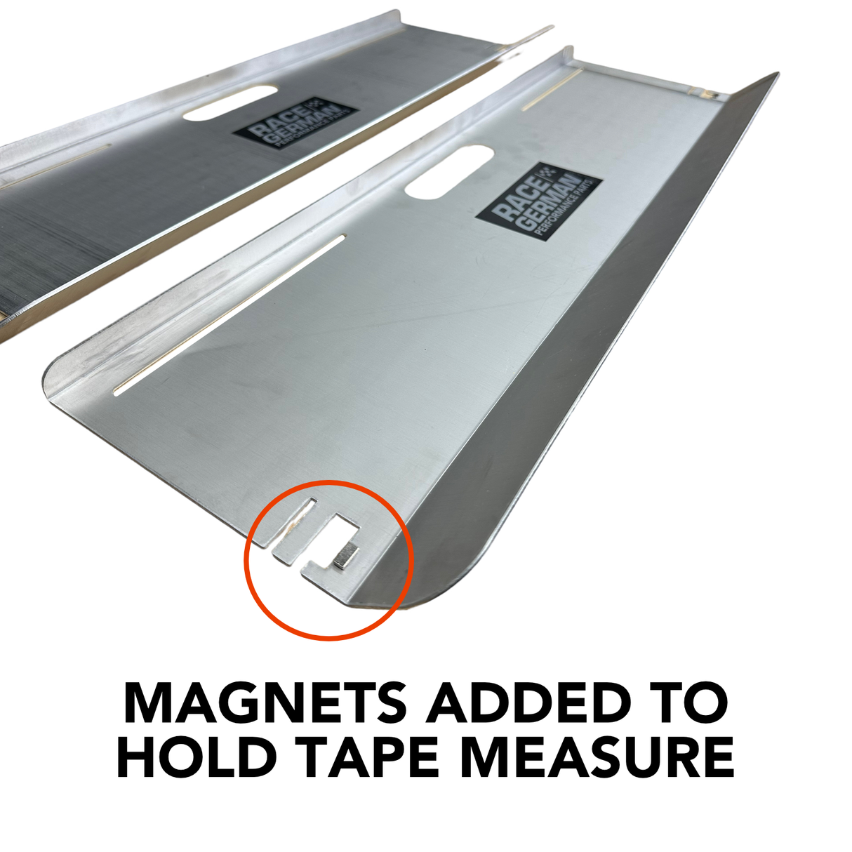 Aluminum Toe Racing Plates With Magnets