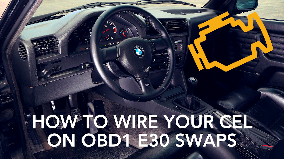 Wiring E30 Swap CEL