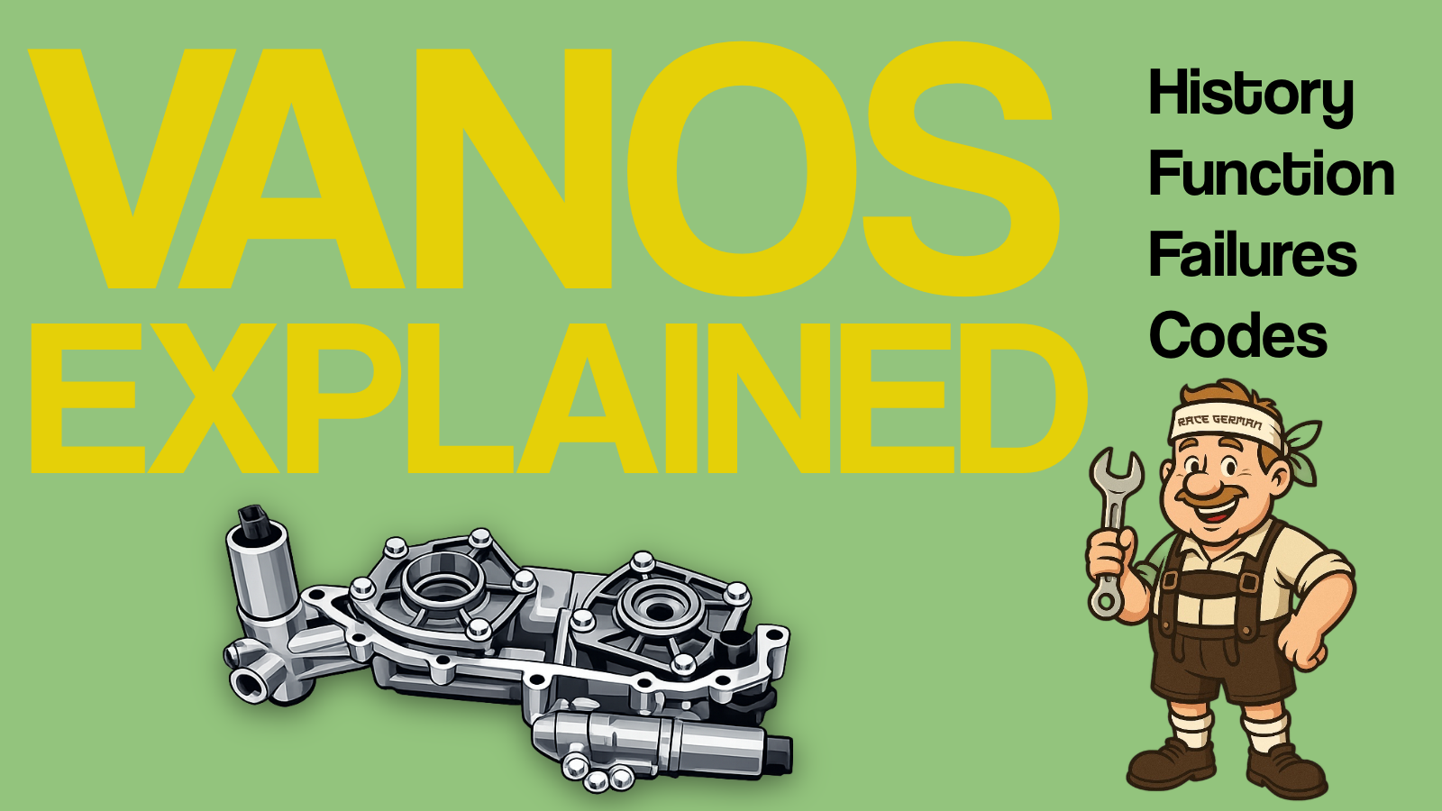 Understanding BMW VANOS: History, Function, Common Failures & Engine Codes