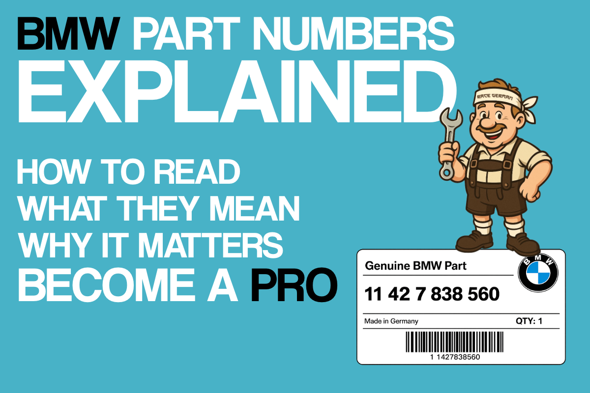 BMW Part Numbers Explained