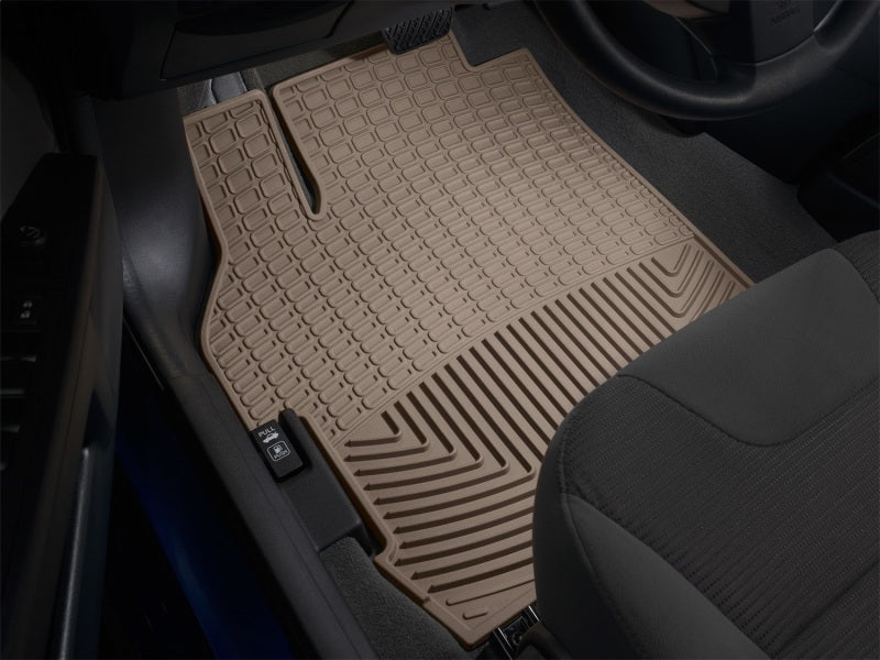 WeatherTech 11+ BMW 5-Series (F10) Front Rubber Mats - Tan