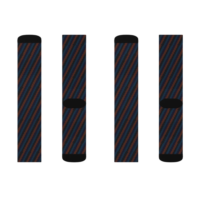 Mtech Pattern Style Socks (Black)