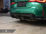 AutoTecknic Dry Carbon Versus Rear Diffuser - G80/ G81 M3 | G82/ G83 M4