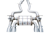 AWE Tuning BMW F8X M3/M4 SwitchPath Cat-Back Exhaust - Chrome Silver Tips