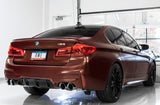 AWE Tuning 18-19 BMW M5 (F90) 4.4T AWD SwitchPath Axle-Back Exhaust - Diamond Black Tips