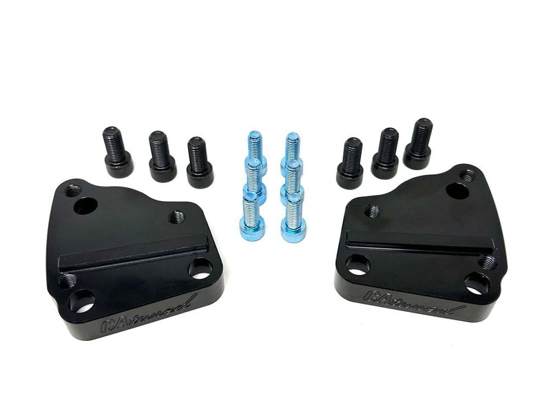 CAtuned Suspension Conversion adapter kit (E34 Spindle + bump steer correction) Compatible with E9