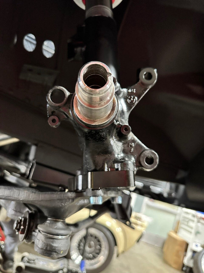 CAtuned Suspension Conversion adapter kit (E34 Spindle + bump steer correction) Compatible with E9