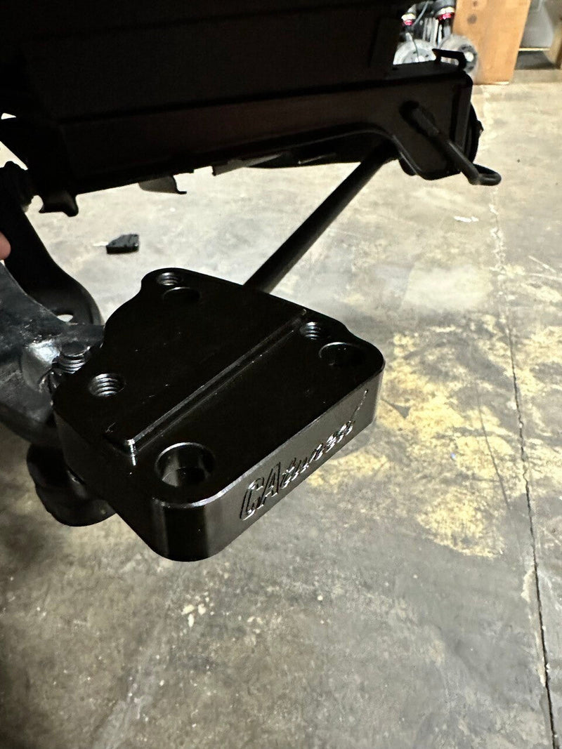 CAtuned Suspension Conversion adapter kit (E34 Spindle + bump steer correction) Compatible with E9