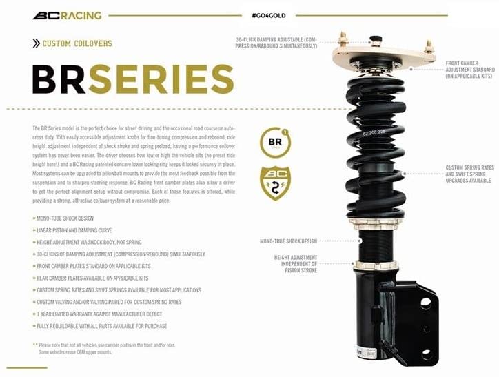 BR Series Coilover BMW 3 Series 2007-2011 Touring and Convertible E91 E93 328i 328ci 335i 335is