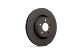 Hawk Talon 1992 BMW 318i E36 Body Code Drilled and Slotted Front Brake Rotor Set