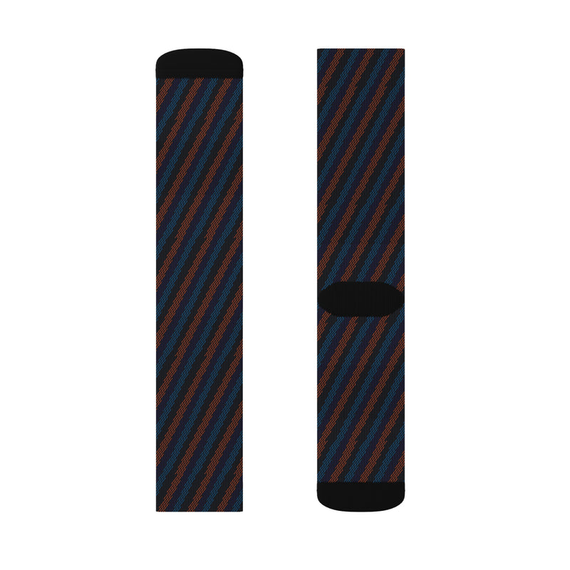 Mtech Pattern Style Socks (Black)