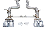 AWE Tuning BMW F8X M3/M4 Track Edition Cat-Back Exhaust - Chrome Silver Tips