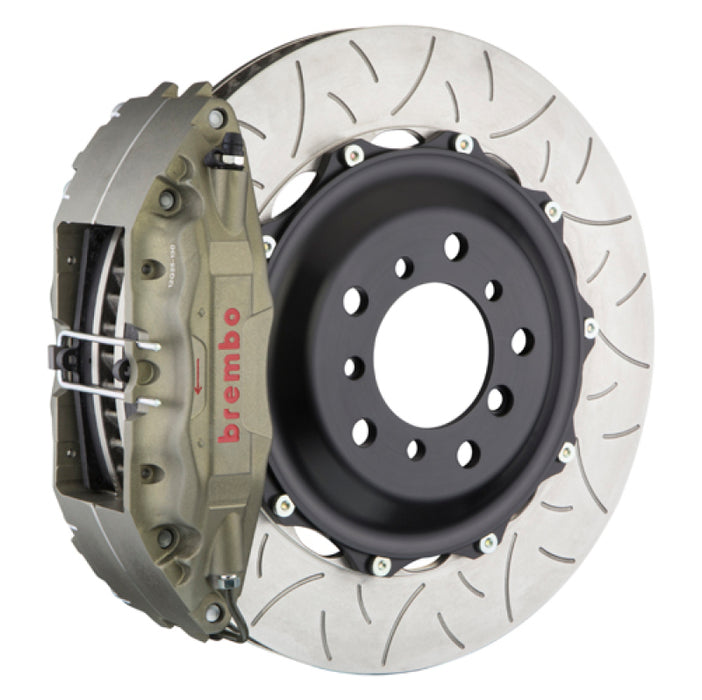 Brembo 87-91 M3 (E30) PISTA Front Race BBK 4 Piston Cast 2pc 355x32x53a 2pc Rotor T3-Clear HA