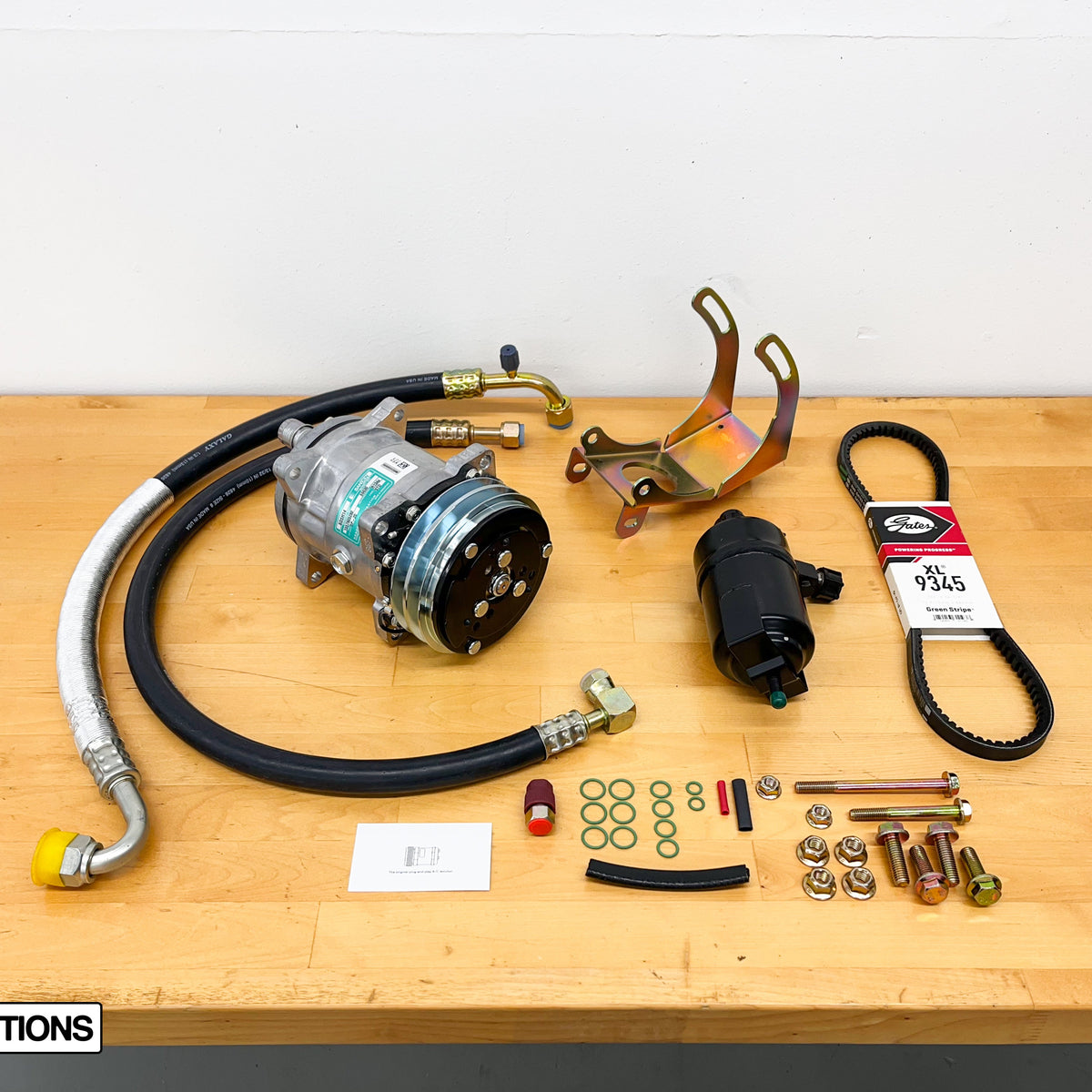 A/C Solutions BMW E24 Complete Conversion Kit – Race German