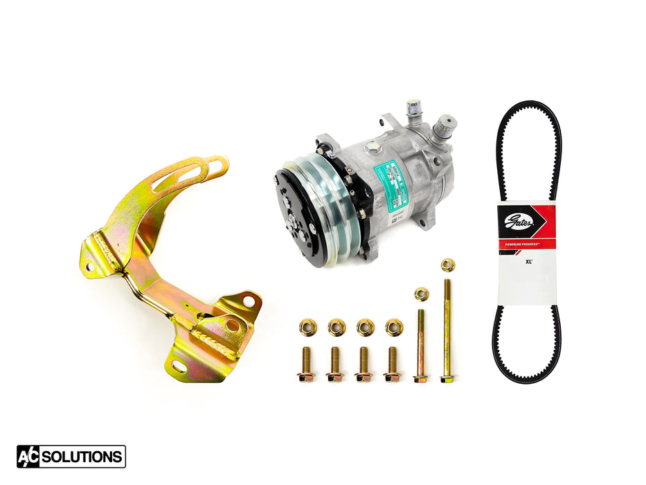 A/C Solutions BMW M20/M30 Sanden Compressor Kit (E30, E28, E24, etc.)