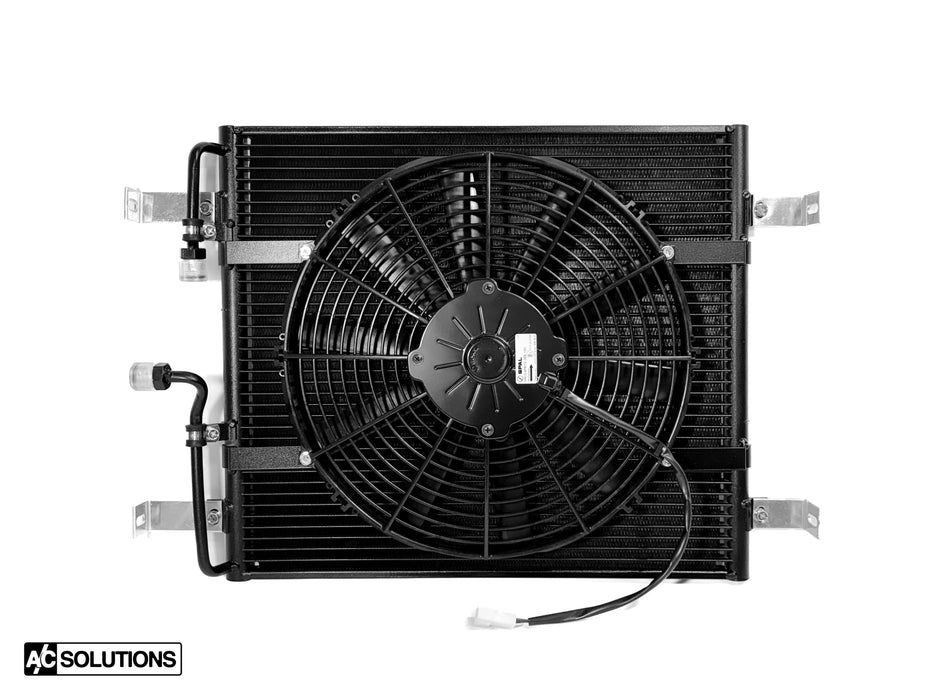 CSF E28 Parallel Flow Condenser + 13" SPAL Fan Combo