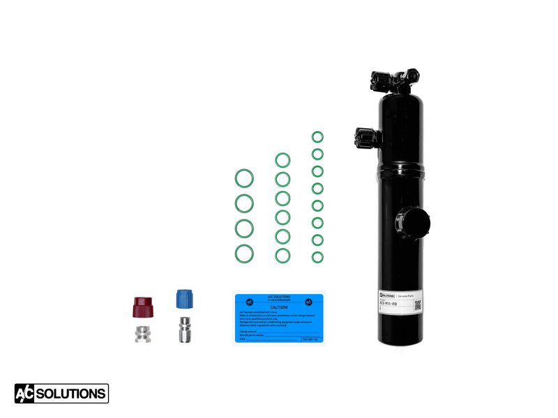 A/C Solutions Porsche 911/930 R134a Retrofit Kit (1984-1989)