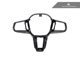 AutoTecknic Carbon Fiber Steering Wheel Trim - U11 X1 | U10 X2 M35i