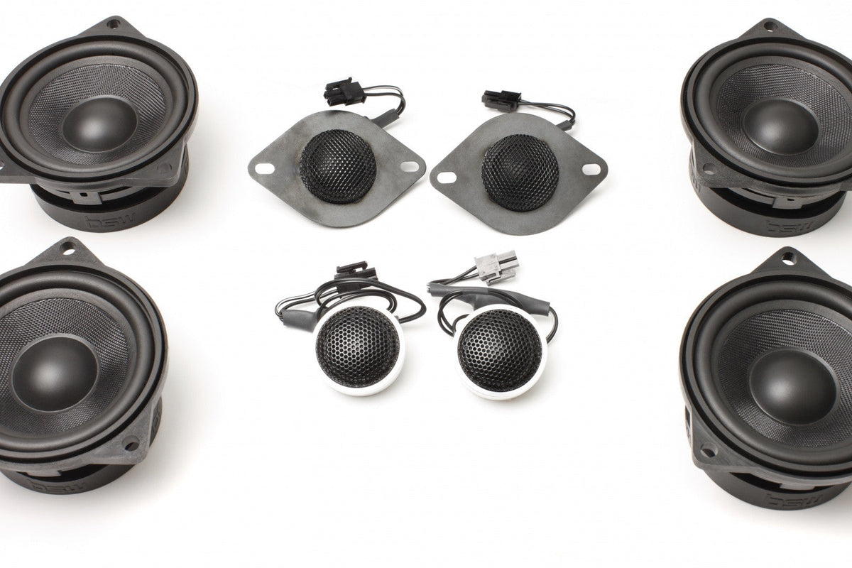 Stage One BMW Speaker Upgrade for E60/E61 Sedan/Wagon with Standard Hi-Fi