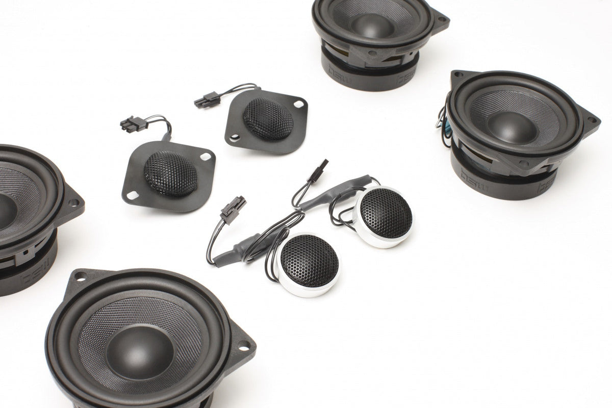 Stage One BMW Speaker Upgrade for E60/E61 Sedan/Wagon with Standard Hi-Fi