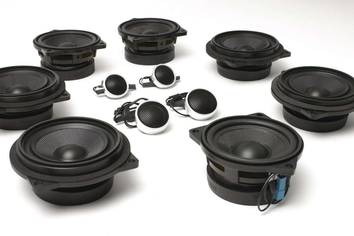 Stage One BMW Speaker Upgrade for E63 Coupe with Premium Top Hi-Fi