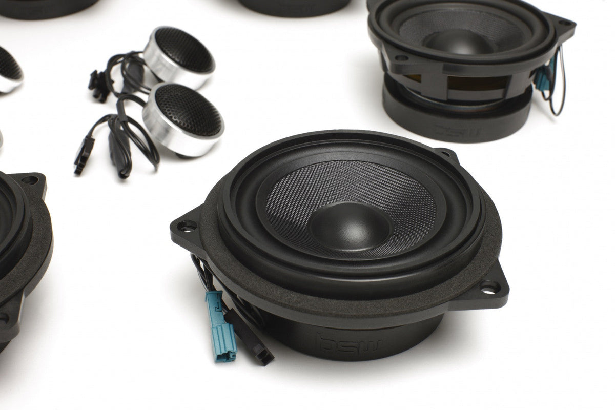 Stage One BMW Speaker Upgrade for E63 Coupe with Premium Top Hi-Fi