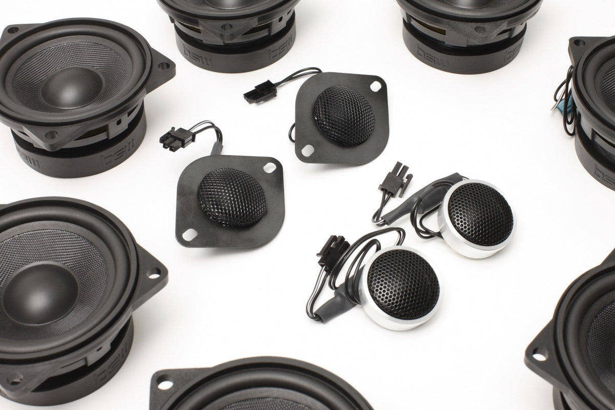 Stage One BMW Speaker Upgrade for E65/E66 Sedan Premium Top Hi-Fi - (No Install Video)