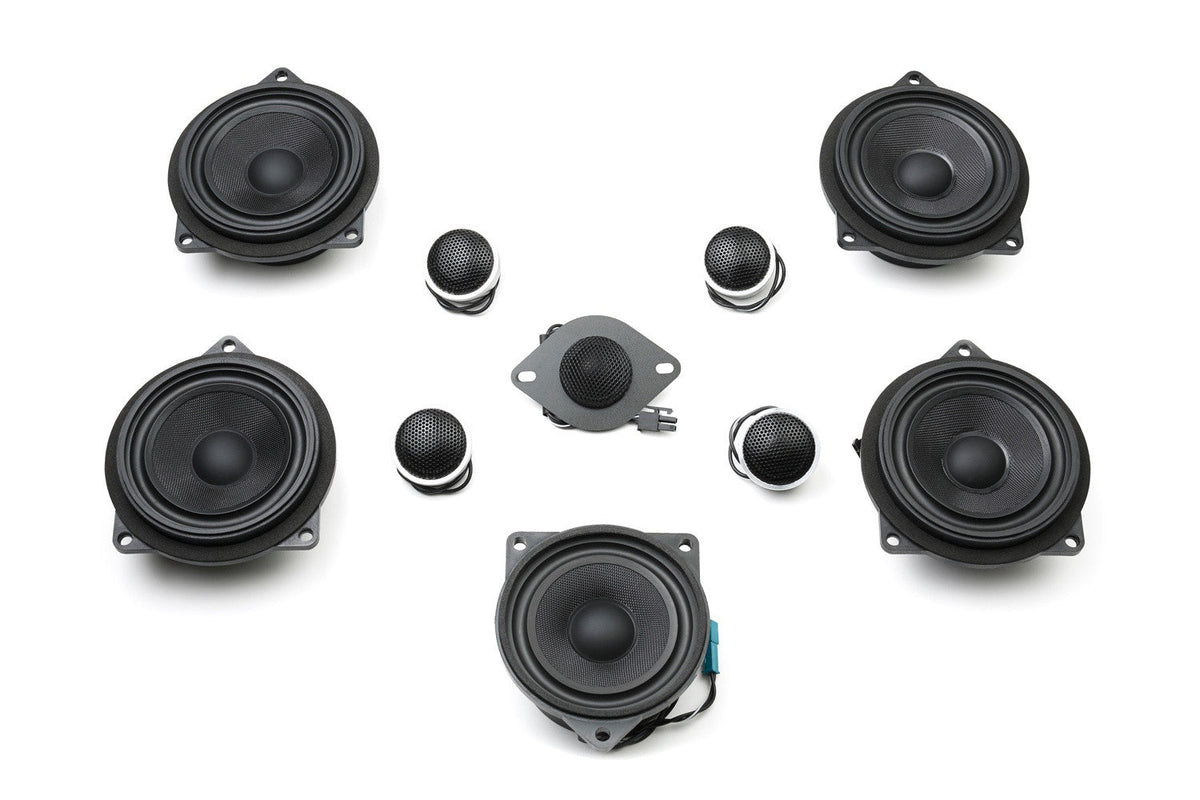 Stage One BMW Speaker Upgrade for I20 iX SUV with Hifi or Harman Kardon (Partial kit, No instructions)