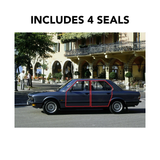 E28 Door Seals