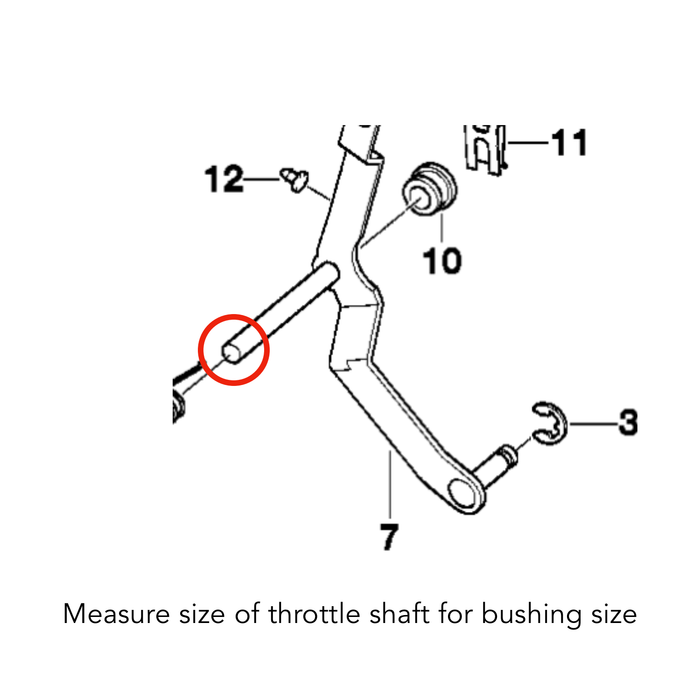 BMW E36 Gas Pedal Bushing Rebuild Kit