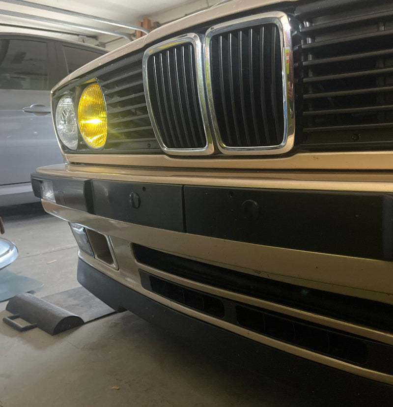 E30 Late Model Front Plate Plugs