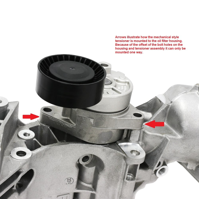 M5x Pulley Replacement for Older Mechanical Style Tensioner 11281427252