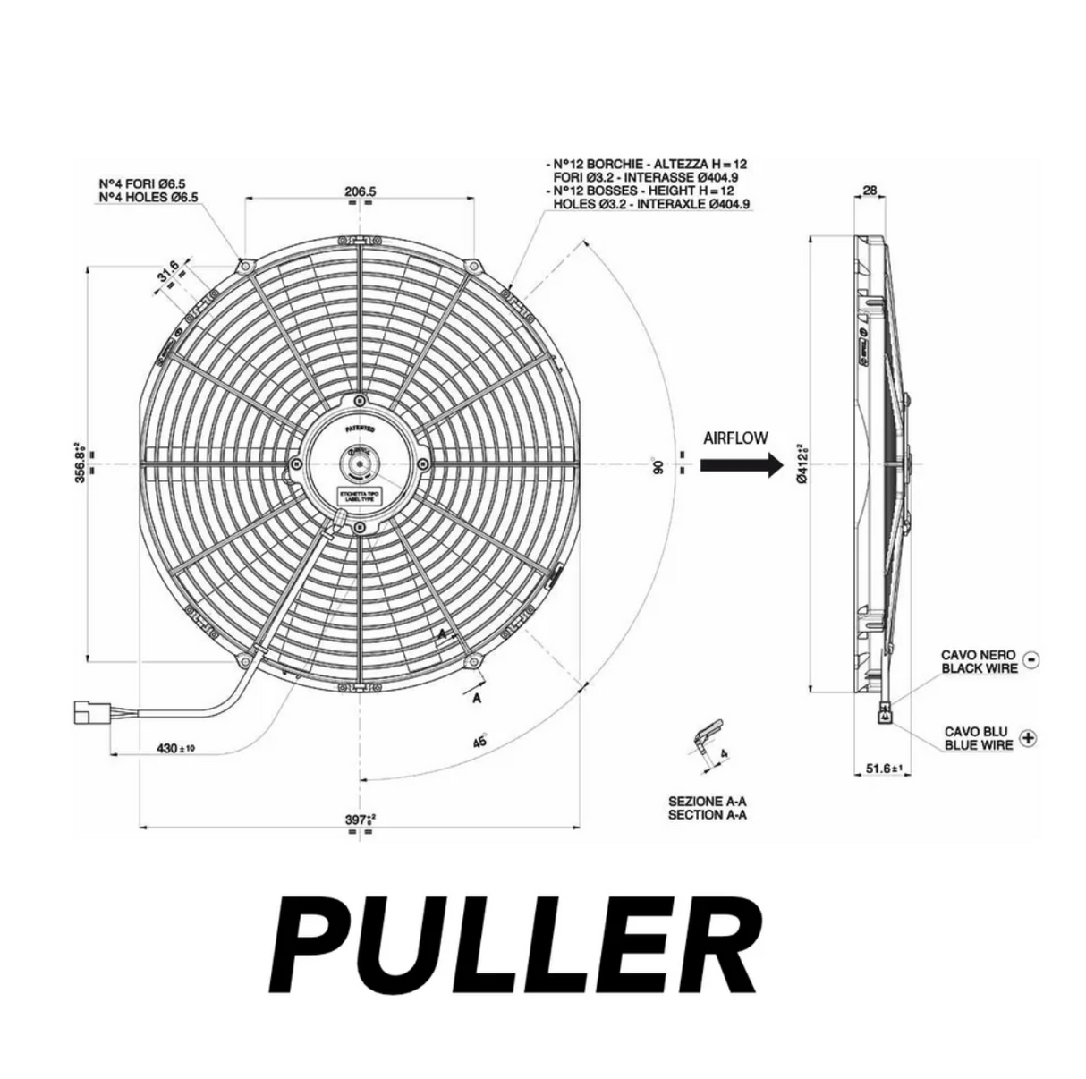 Complete E36/Z3 Electric Fan Conversion Kit