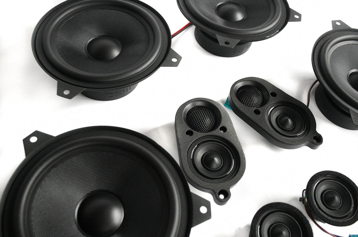 Bavsound Stage One Speaker Upgrade for E46 Coupe with Harman Kardon