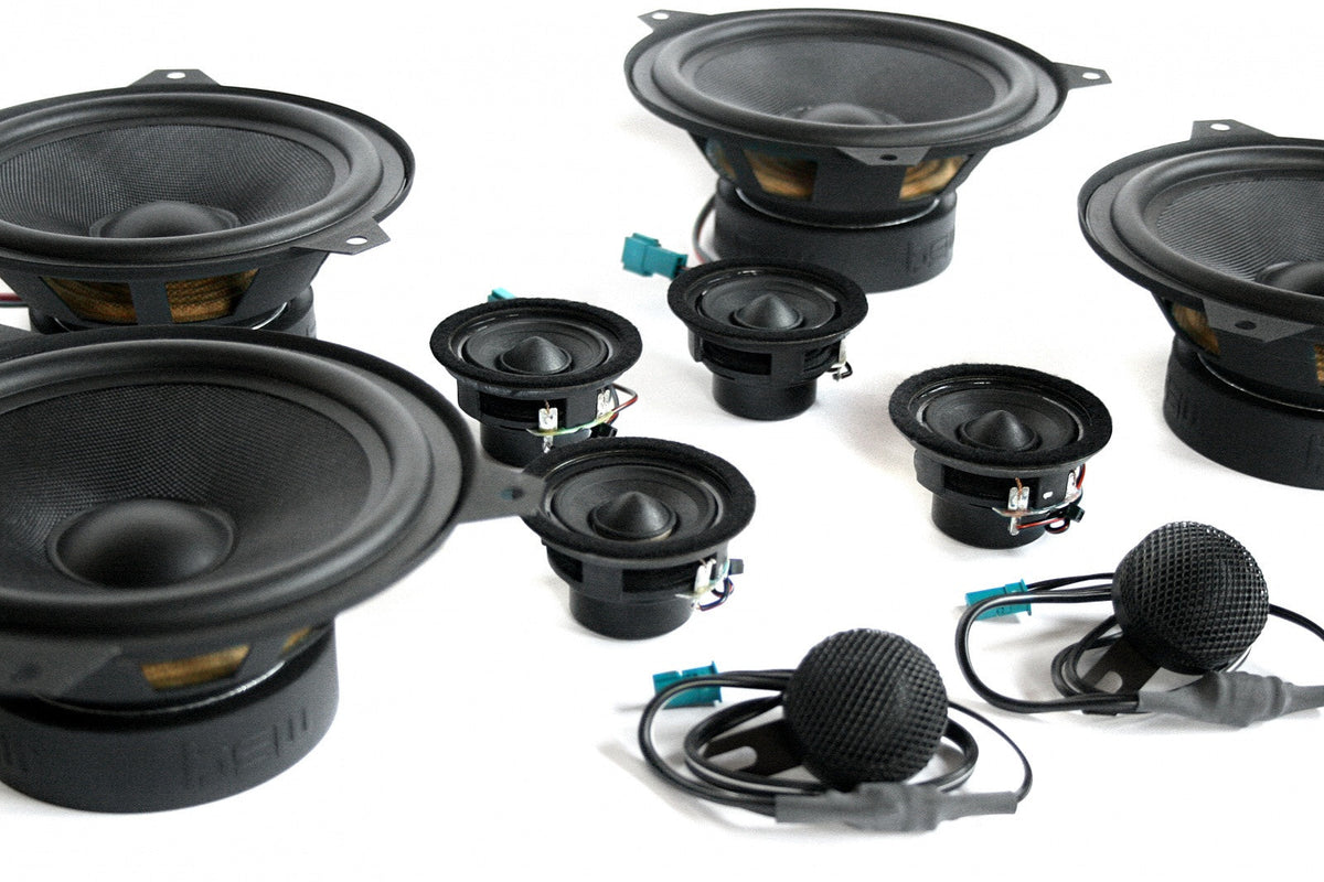 Bavsound Stage One Speaker Upgrade for E46 Sedan/Wagon with Standard Hi-Fi
